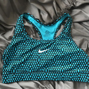 Nike Speckled DRI-FIT Sports Bra (L)